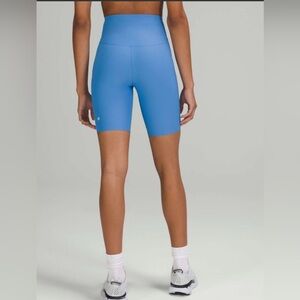 🍋🍋Lululemon Base Pace High-Rise Short 8" *Ribbed Nulux
Blue Nile EUC  size 4 🍋